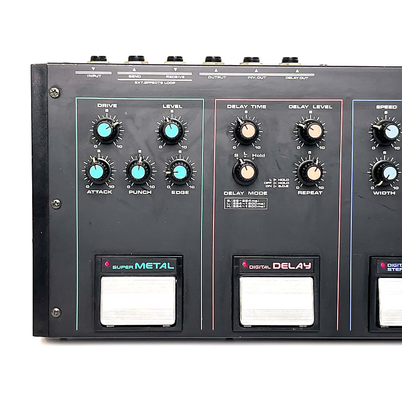 Maxon DUE300 デジタルマルチエフェクター Maxon/Ibanez DUE300 Digital Multi FX Effects Pedal Metal