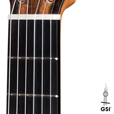 Stephen Hill 2021 Classical Guitar Cedar/Exotic Ebony image 10