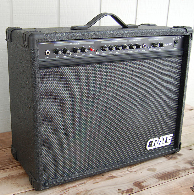 Crate GX-60C Stereo Chorus 60-Watt 2x10" Solid State Guitar Combo image 1