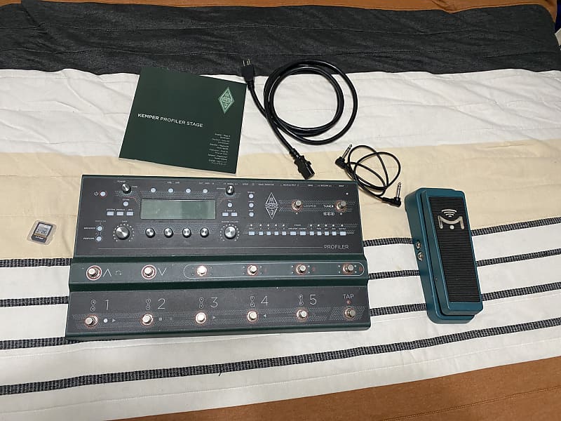 Kemper Stage amp modeler w/ accessories and cases Reverb