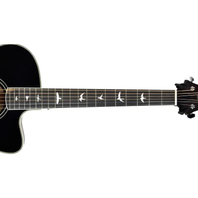 [PREORDER] PRS SE A20 Angelus Acoustic Guitar w/Black Top & Bag, Satin Black image 9