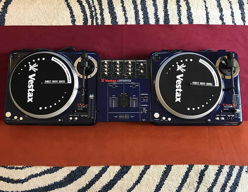 Vestax Deep Blue Limited Edition Pro DJ Set (PDX-2000S PMC-05ProII
