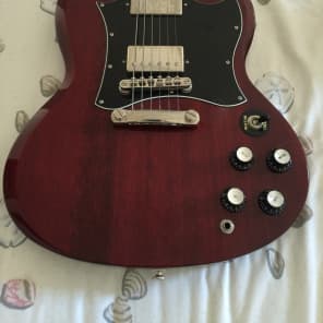 Epiphone Custom Shop Limited Edition SG Wine Red image 2