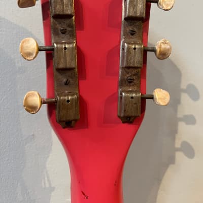 Vintage 1950s Kay K22 Jumbo Flat Pink Acoustic Guitar *Ex. Ronnie Lane Studios* image 15