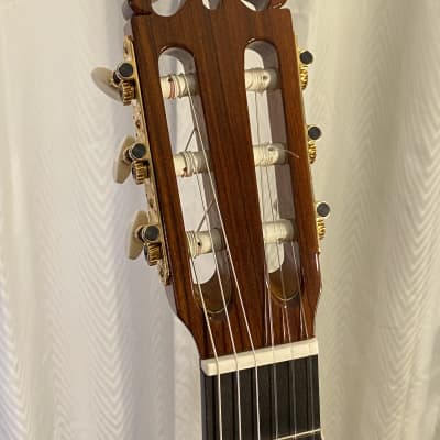 Manuel Adalid Model 12 Classical Guitar Cedar & Granadillo w/case *made in Spain image 7