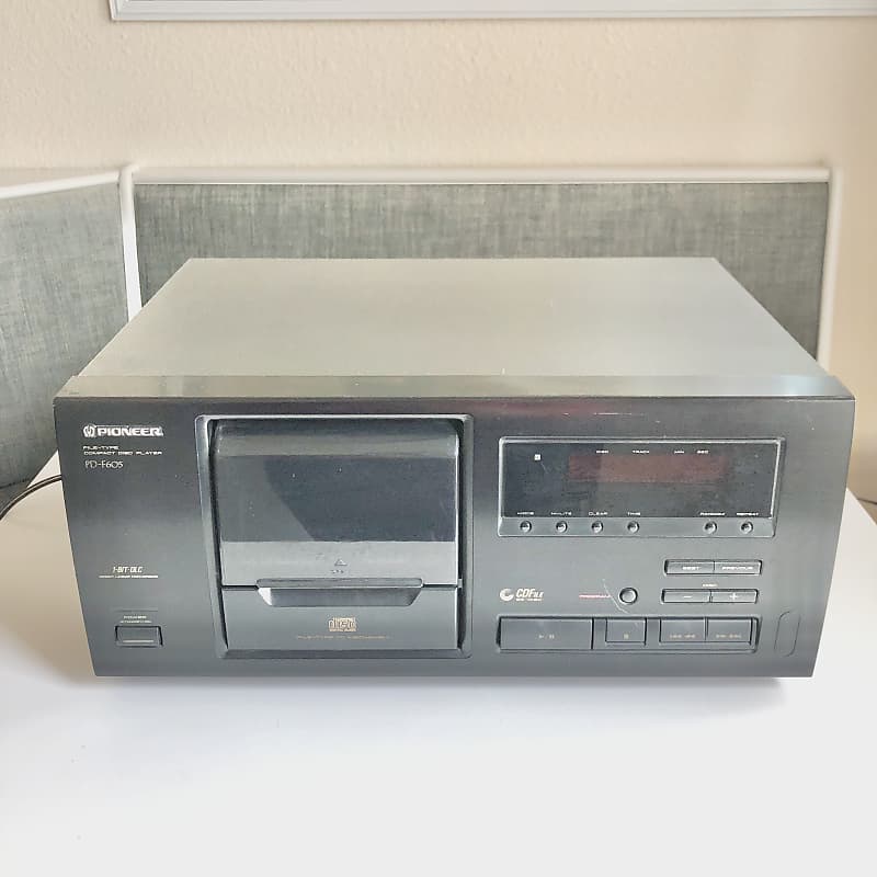 Vintage PIONEER 25 Disc PD-F605 deals Optical