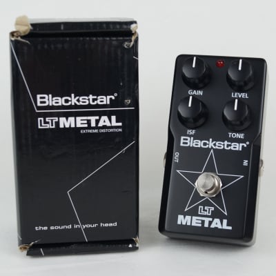 Reverb.com listing, price, conditions, and images for blackstar-lt-metal-pedal