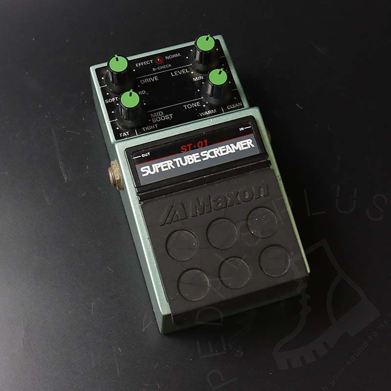 ギター Maxon st-01 SUPER TUBE SCREAMER Maxon ST-01 Super Tube Screamer 1984 - 1987 - Green | Reverb