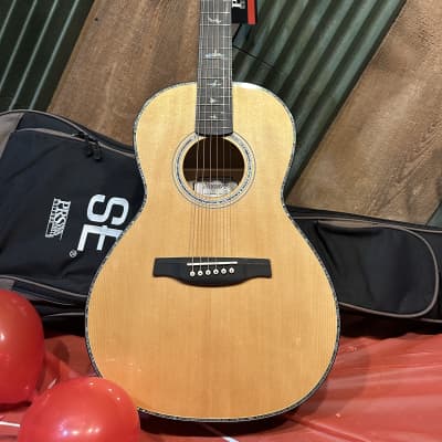 PRS  PPE50 -  Parlor Size Acoustic Guitar with Built-In Fishman Pickup and Padded Bag image 2