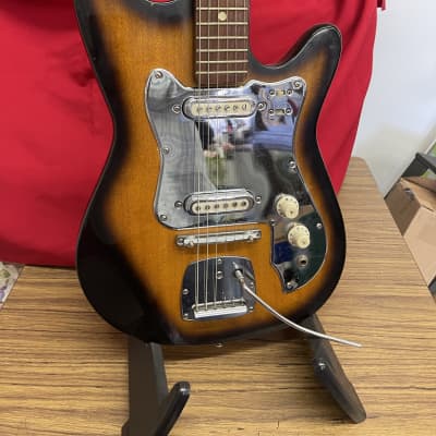 Teisco/Heit Stratocaster Body 1960’s Burst image 8