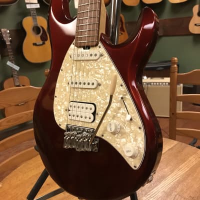 1996 Ernie Ball Music Man Silhouette Special HSS Candy Red image 4