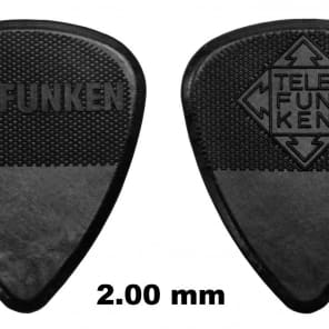 6 Pack - Telefunken Graphite & Delrin Guitar Picks - Choose Size/Thickness image 3