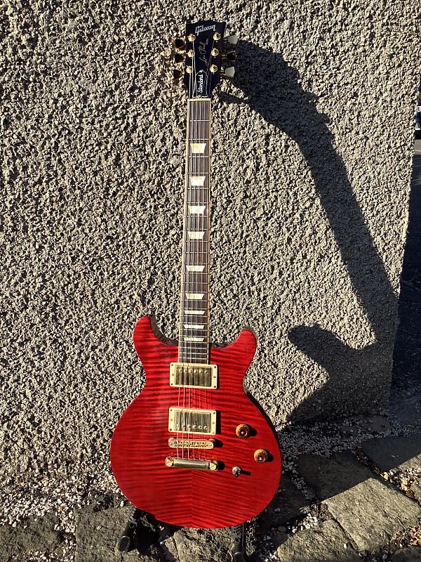 Gibson Les Paul Standard Double Cutaway Plus 2006 - Red | Reverb Finland