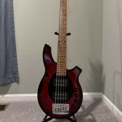 Ernie Ball Music Man Ball Family Reserve Bongo 5 HH BFR Wild Cherry, Roasted Maple #47 Of 57 for sale