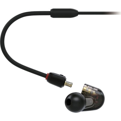 Audio-Technica ATH-E50 Professional In-Ear Studio Monitor Headphones,Black image 5