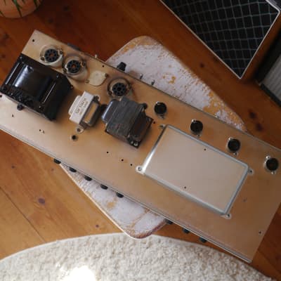 1964 Fender Pro Amp // fully serviced tube amp head // blackface era image 13