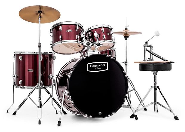 Mapex tornado drum kit top