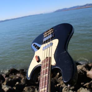 Electra Jazz "Long Necker" Bass No. 2273 1970's Jet Black image 13