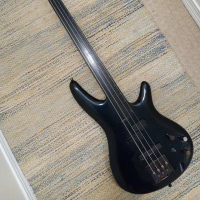 Ibanez SR2040E DB 1989 Fretless Bass Made in Japan w/Mono case, Power Curve System, Bartolini active pickups image 3