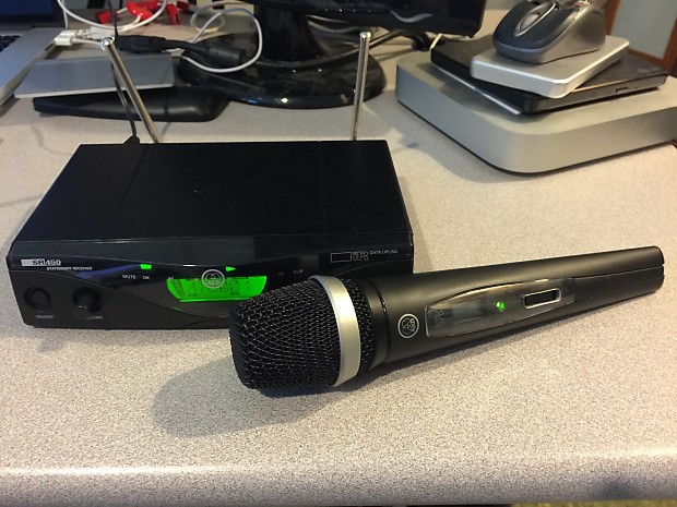 AKG WMS450 Wireless Guitar System Band 1 Reverb