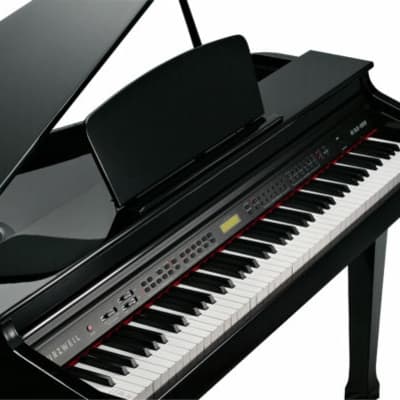 Kurzweil  KAG-100 | Digital Mini-Grand Piano, Black Polish Finish. New with Full Warranty! image 6