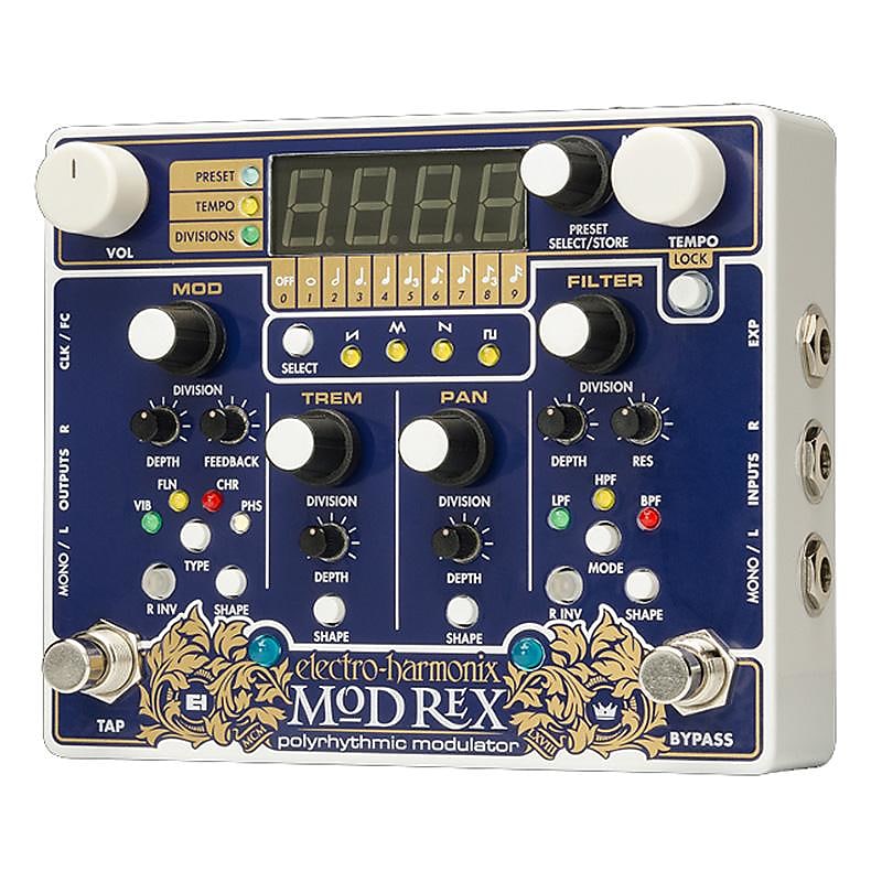 Electro-Harmonix Mod Rex Polyrhythmic Modulator | Reverb