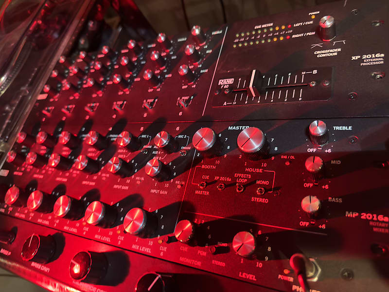 Rane MP 2016a & XP 2016a Combo 2000's - Black image 1