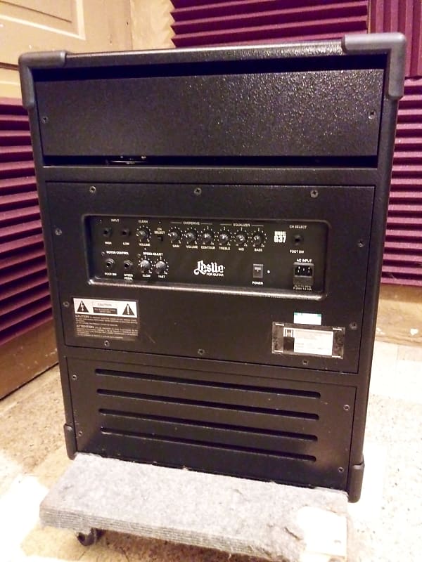 Leslie G37 Compact Combo Guitar Amp with Rotary Spkrs & Extra | Reverb