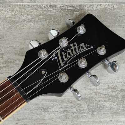 2013 Italia Torino Semi Hollowbody Electric Guitar (Sunburst) image 10