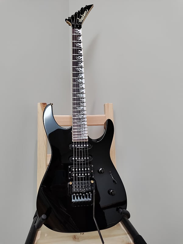 2005 Jackson Japan Dinky DK2 FF HSS Black | Reverb