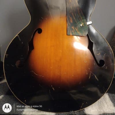 Cromwell by Gibson G4 Tenor (1936) Two tone sunburst Rare find Only 63 Made image 2