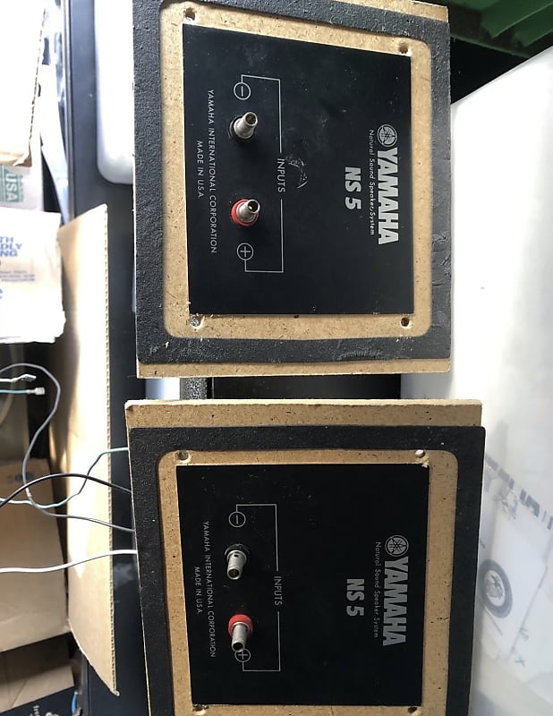 YAMAHA NS-5 2 Way Crossovers. Tested Working. YAMAHA NS-5 2
