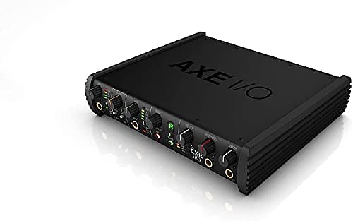 IK Multimedia AXE I/O + AmpliTube 5 MAX + TONEX MAX Bundle, Black | Reverb