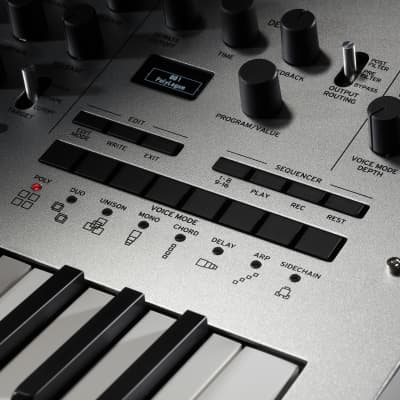 Korg Minilogue 4-Voice Polyphonic Analog Synthesizer - Silver image 10