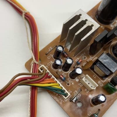 Roland Alpha Juno 1 & 2 - Power Board ASSY 76160111 image 3