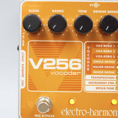 Electro-Harmonix EHX V256 Vocoder With Original Box Power Electro-Harmonix EHX V256 Vocoder With Original Box Power