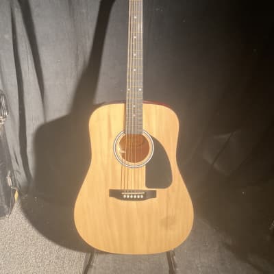 Squier SA-150 Dreadnought Acoustic Guitar (Tan) for sale