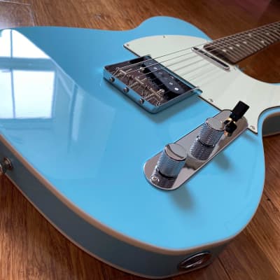 Fender Telecaster 1962 Custom Reissue Rare Domestic Finish 2017 Daphne Blue MIJ Japan image 2