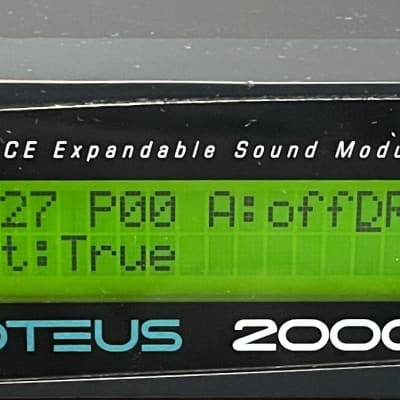 E-MU Systems Proteus 2000 w/ Protean, Beat Garden & Techno Synth Roms image 4