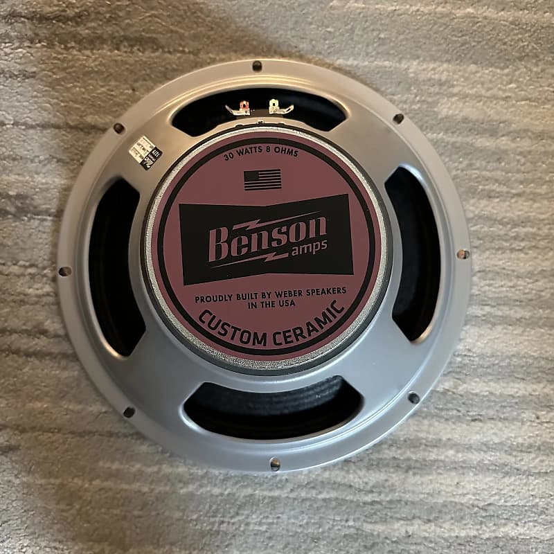 Benson Amps Weber Custom Ceramic Speaker 12