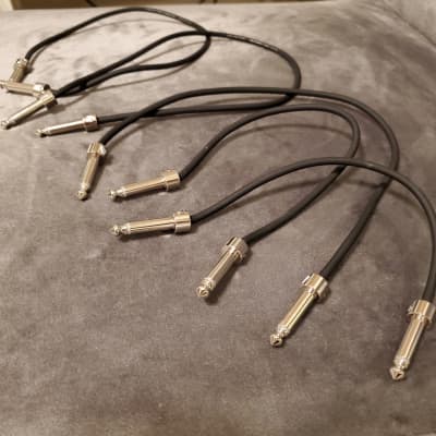 Free The Tone Solderless Patch Cables Silver | Reverb