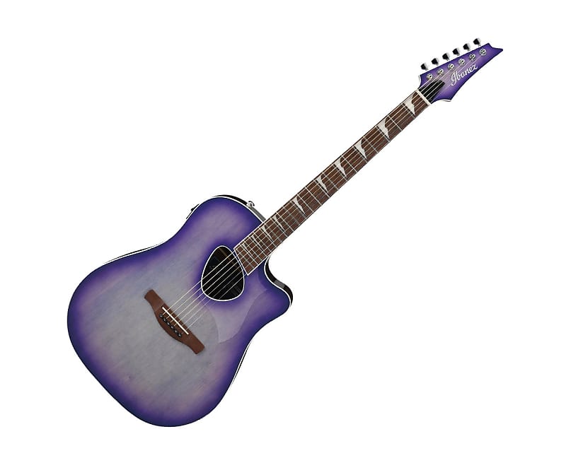 Ibanez ALT30PIB ALT Acoustic Guitar - Purple Iris Burst High Gloss image 1