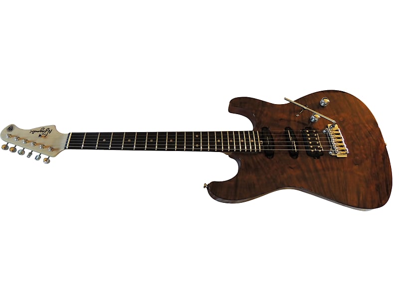 N Zaganin  Stratocaster Hand Made Exotic Brazilian Woods image 1