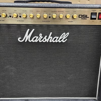 Marshall DSL40C 2-Channel 40-Watt 1x12" Guitar Combo 2012 - 2017 - Black image 1