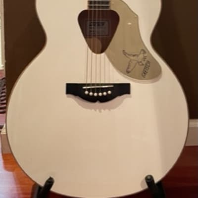 Gretsch G5022CWFE Rancher Falcon Jumbo with Fishman Pickup System 2010s - White for sale