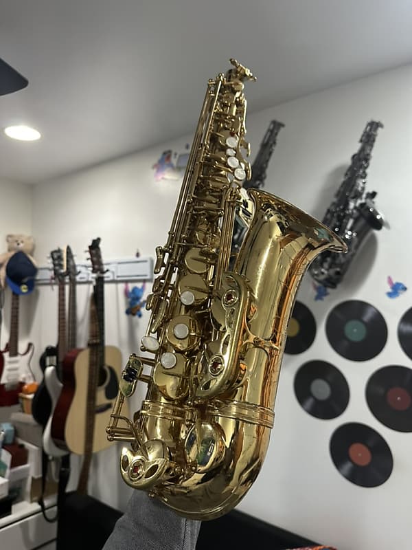 Accent AS710L Alto Saxophone W/ Case Reverb