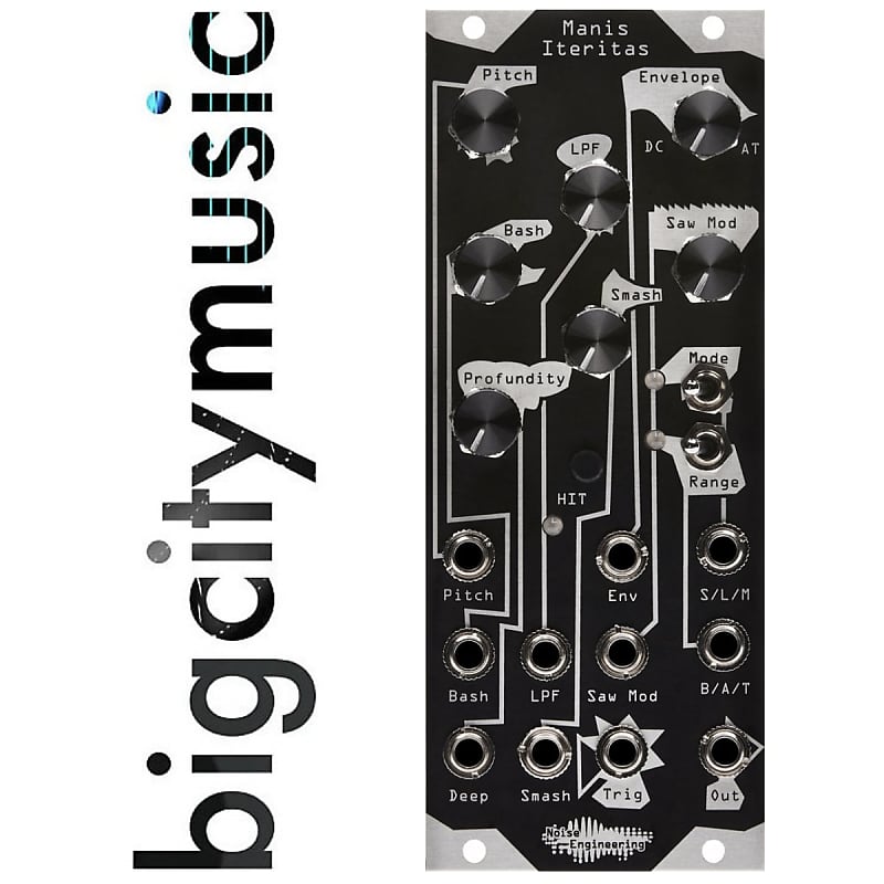 鍵盤楽器 Noise Engineering Manis Iteritas Noise Engineering Manis Iteritas 2017 - Present - Black | Reverb