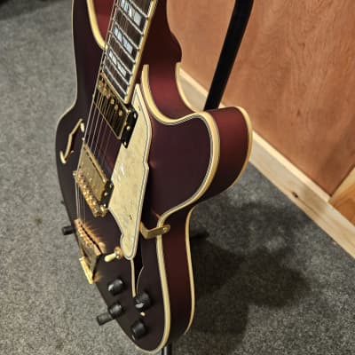 D'Angelico Deluxe DC Semi-Hollow Double Cutaway image 5