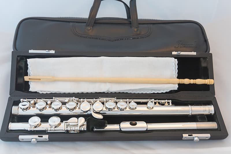 Pearl PF-501 Flute Silver-plated with Split-E *Made in Japan *Cleaned &  Serviced *Ready to play