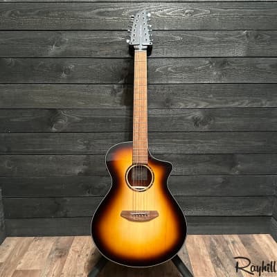 Breedlove Discovery S Concert 12-string CE Edgeburst Acoustic-Electric Guitar image 14